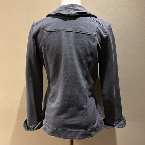 Buddha Grey soft cotton blazer - Picture 2 of 5